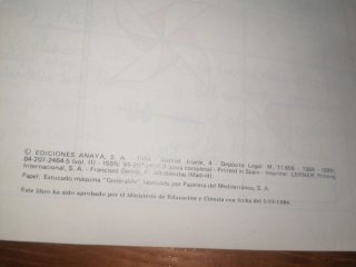 Libro: CORZO. 1° EGB ANAYA 1984. SEGUNDO TRIMESTRE