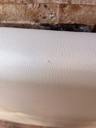 Cabecero polipiel beige cama individual 90 cm