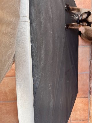 Cabecero polipiel beige cama individual 90 cm