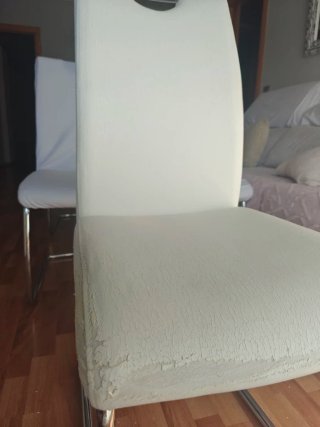 Pack 4 Sillas Comedor Cantilever Cromadas