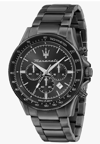 Reloj Maserati Sfida Cronógrafo Negro/Plata