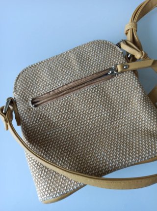 Bolso Lois Jeans bandolera beige