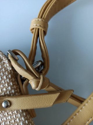 Bolso Lois Jeans bandolera beige