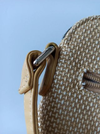 Bolso Lois Jeans bandolera beige