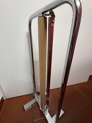 Cortador de papel de regalo cromado