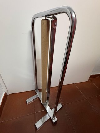 Cortador de papel de regalo cromado