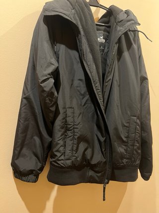 Chaqueta Hollister Negra Talla L