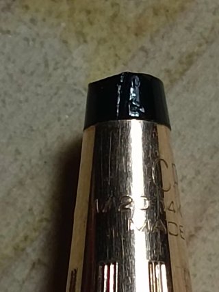 Bolígrafo Cross 14K Gold Filled(funcionando)