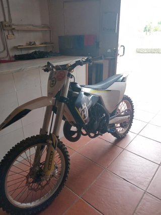Moto de Cross husqvarna 125 2017