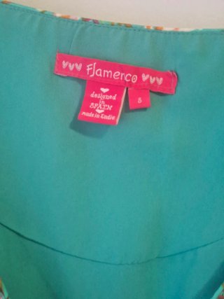 Vestido Largo  marca Flamenco Talla S / 38 -