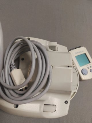 Mando Sega Dreamcast + Visual Memory