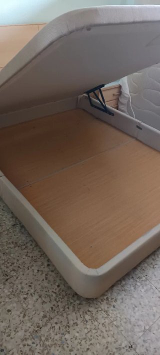 Canapé Cama 1.50 Beige/Marrón