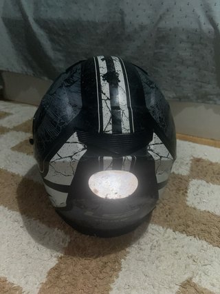 Casco Integral LS2 Negro Mate con Visera Ahumada