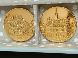 Medallas CEE Irlanda y Bélgica 1958-1973