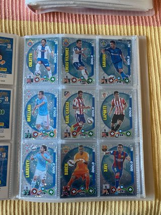 Álbum Adrenalyn Liga BBVA 2014-2015 Casi Completo