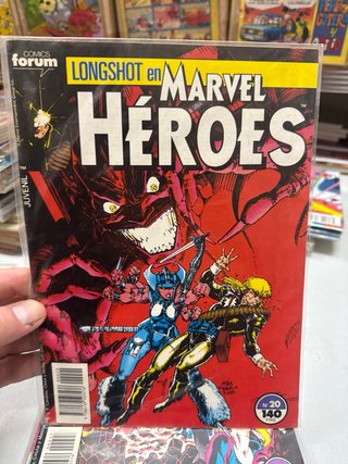 Marvel Héroes Forum Lote 10 Números