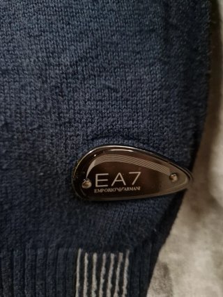 Maglione EA7 Blu Taglia L