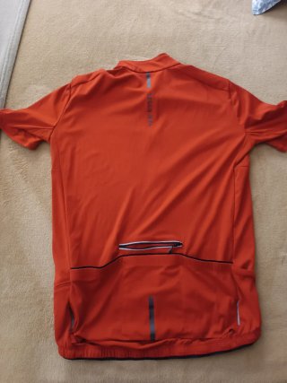 Maillot Van Rysel Talla L Naranja