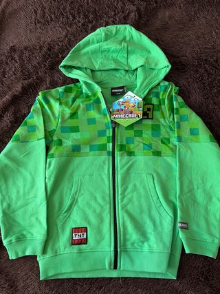 Sudadera Minecraft Oficial Talla 9-10