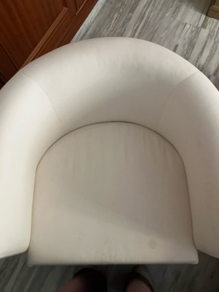 Sillón blanco Ikea