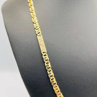 Catena Tipo Cartier Medusa Bicolore 6mm 18K