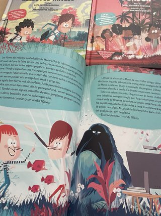 Lote 4 libros col. “Les aventures de la Mane...”