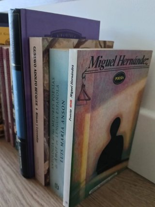 4 libros de Poesía