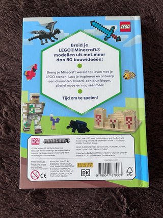 Libro LEGO Minecraft Ideas (Alemán)