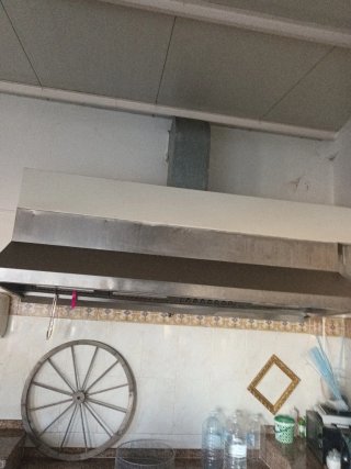 Campana extractora profesional 4 filtros