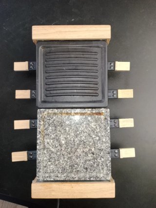 Plancha Raclette Cecotec 4 personas