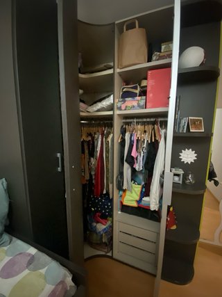 Cama juvenil con cajones y almacenaje