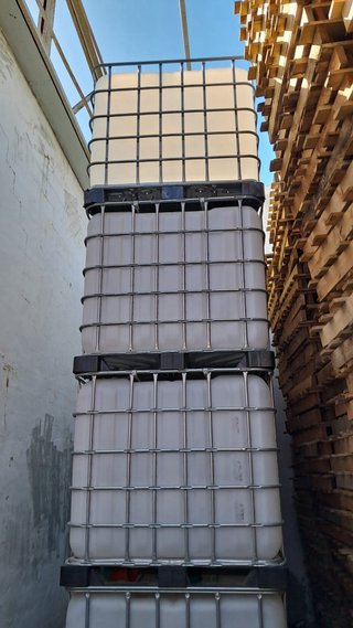 Bidones 1000L Plástico (Un Solo Uso)