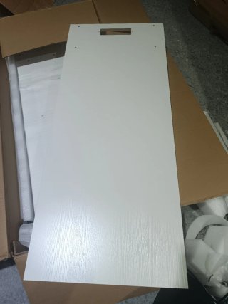 Escritorio elevable L OffiGo 150x120cm LED
