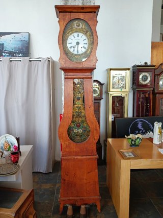 Reloj de pie Morez antiguo