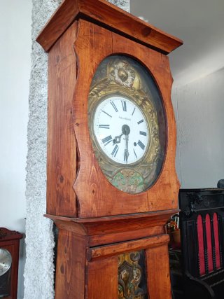 Reloj de pie Morez antiguo