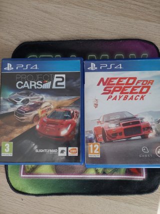 PS4 Project Cars 2 y Need for Speed Payback