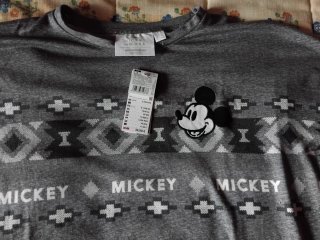 Pijama Disney Mickey Mujer Talla S Nuevo