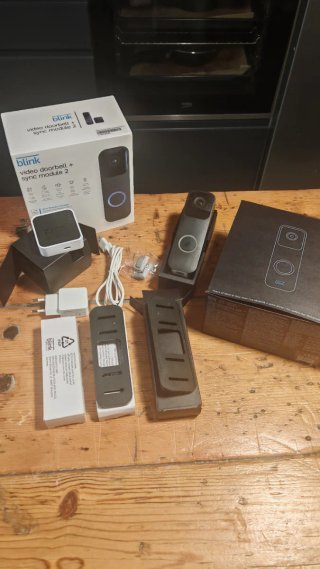 Blink Doorbell + Sync Module 2 + Mini Pan-Tilt
