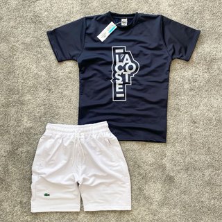 Conjunto Lacoste Camiseta y Pantalón Corto