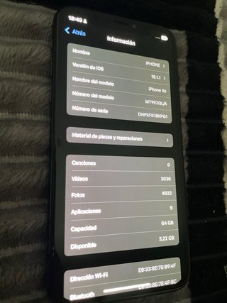 iPhone XS Nero