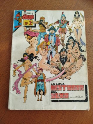 Cómic Col. El Cuervo 1: La loca historia del sexo