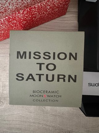 Swatch x Omega MoonSwatch Mission to Saturn