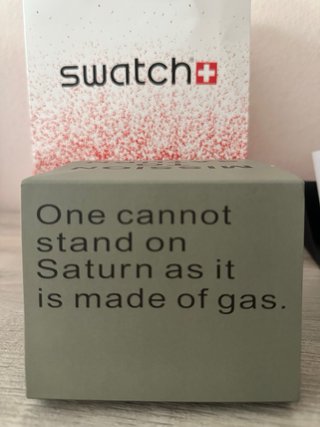 Swatch x Omega MoonSwatch Mission to Saturn