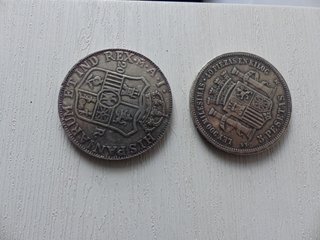 2 MONEDAS S XIX ( ATENCION SEGURAMENTE FALSAS )