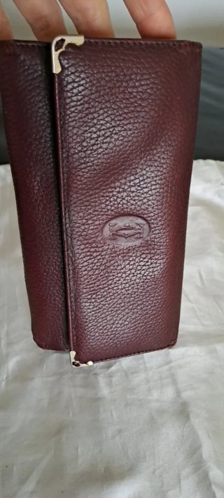 Portafoglio Cartier Pelle Rossa