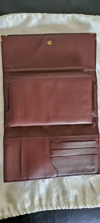 Portafoglio Cartier Pelle Rossa