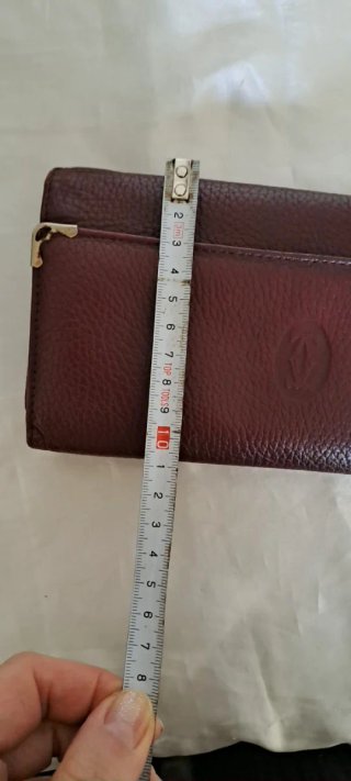 Portafoglio Cartier Pelle Rossa