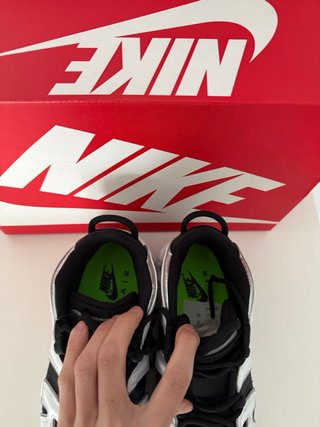 Nike Air More Uptempo Nero/Verde