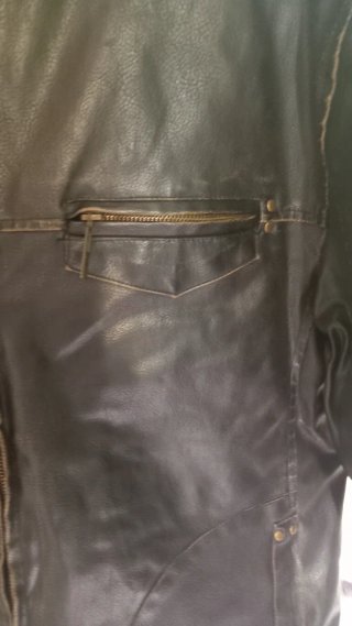 Chaqueta de hombre estilo motero