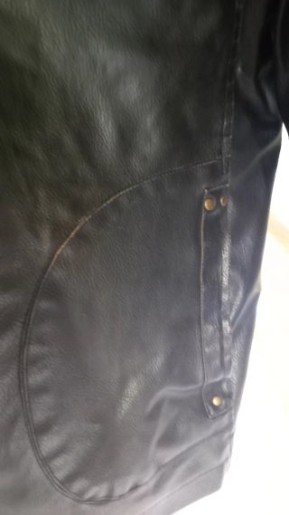 Chaqueta de hombre estilo motero